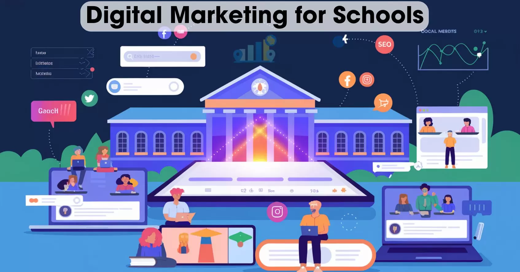 digital marketing for schools